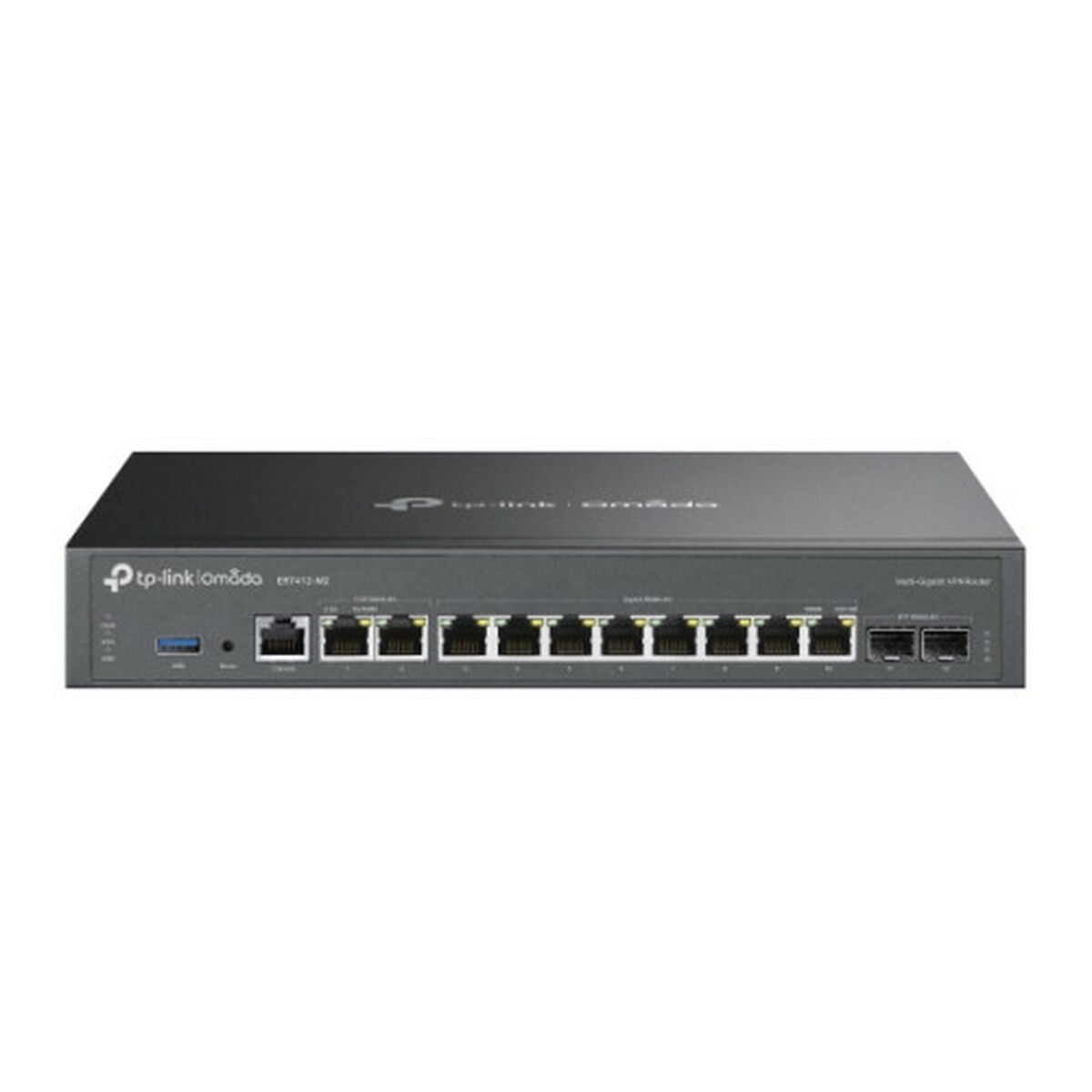 Router TP-Link ER7412-M2 Black USB RJ45 Ethernet LAN USB x 1