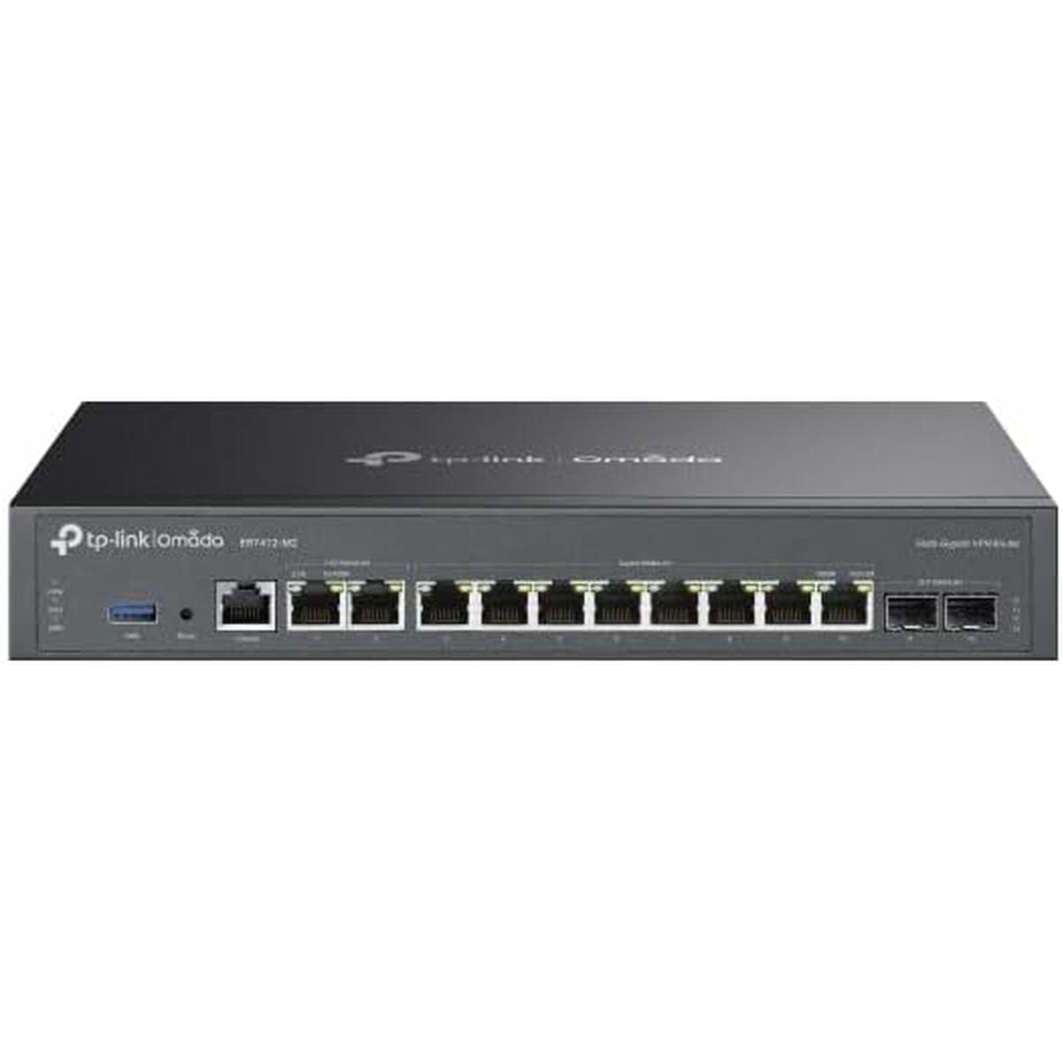 Router TP-Link ER7412-M2 Black USB RJ45 Ethernet LAN USB x 1