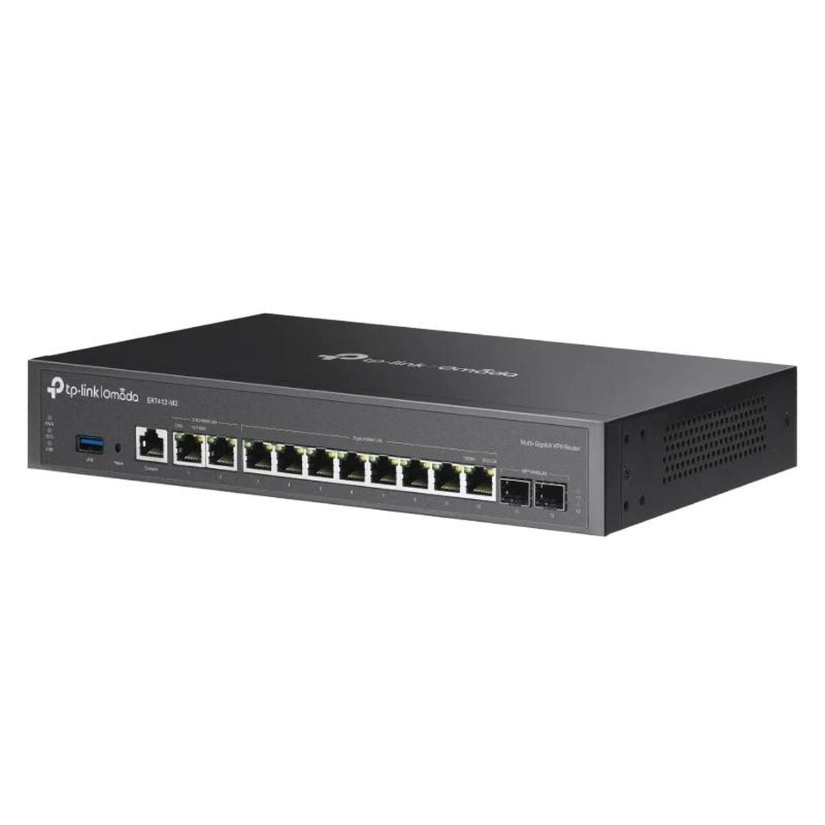 Router TP-Link ER7412-M2 Black USB RJ45 Ethernet LAN USB x 1