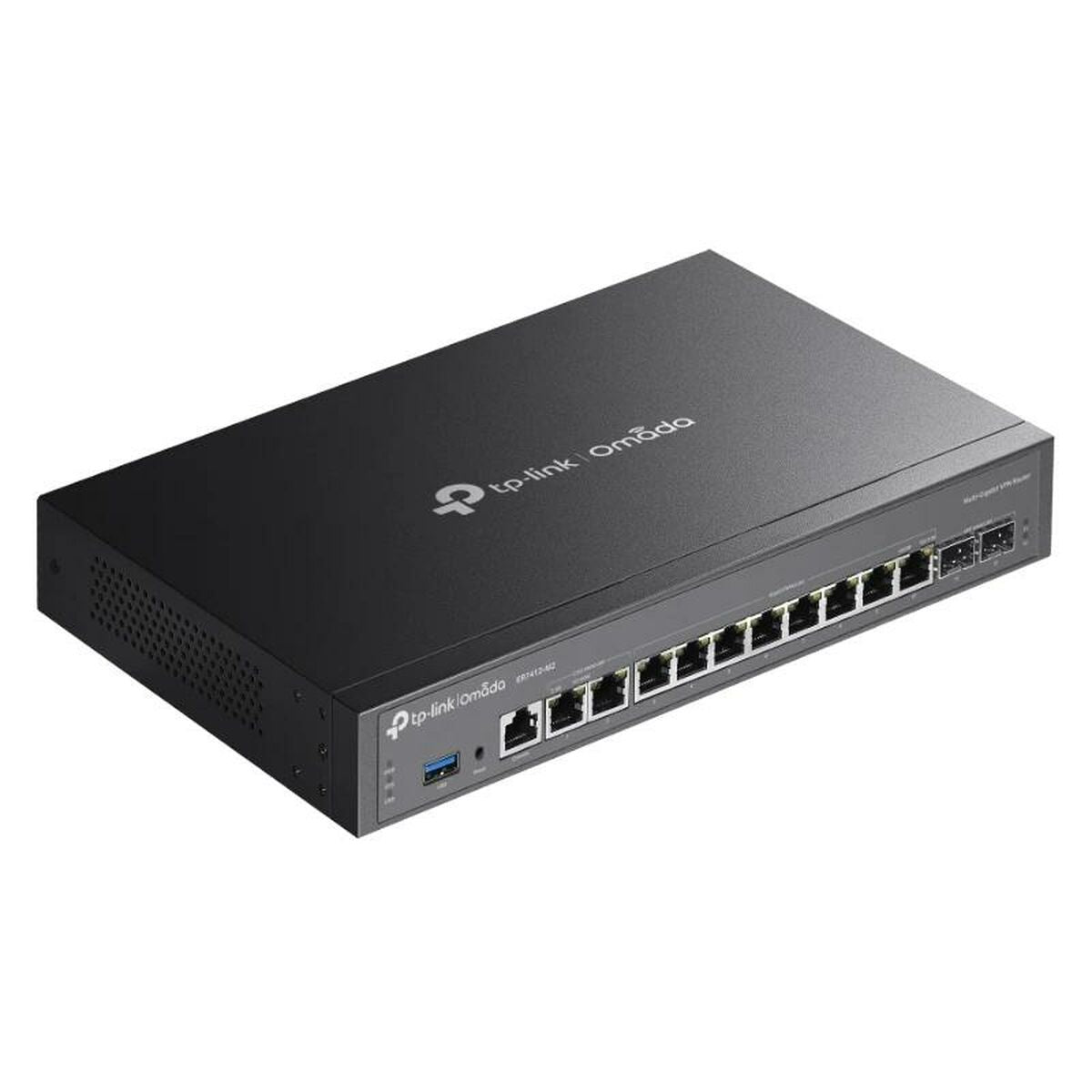 Router TP-Link ER7412-M2 Black USB RJ45 Ethernet LAN USB x 1